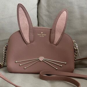 Limited Edition Kate Spade Brown Bunny Crossbody Bag